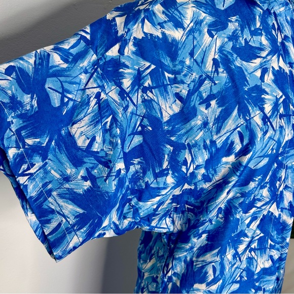 Vintage United Colors of Benetton silk midi dress - Picture 4 of 7